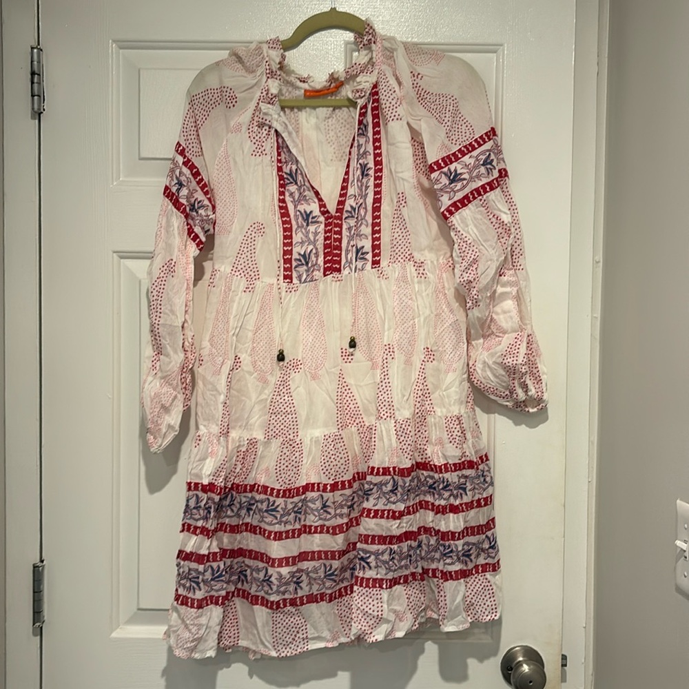 Oliphant Printed Mini Swing Dress